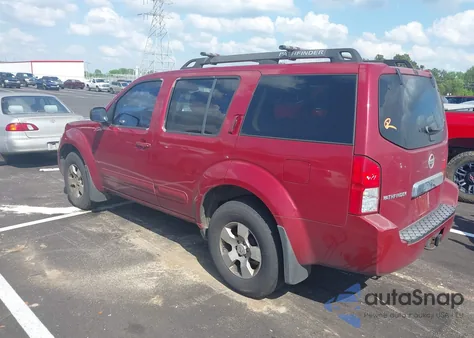 2006 Nissan Pathfinder S from USA, damaged, VIN 5N1AR18U76C661745